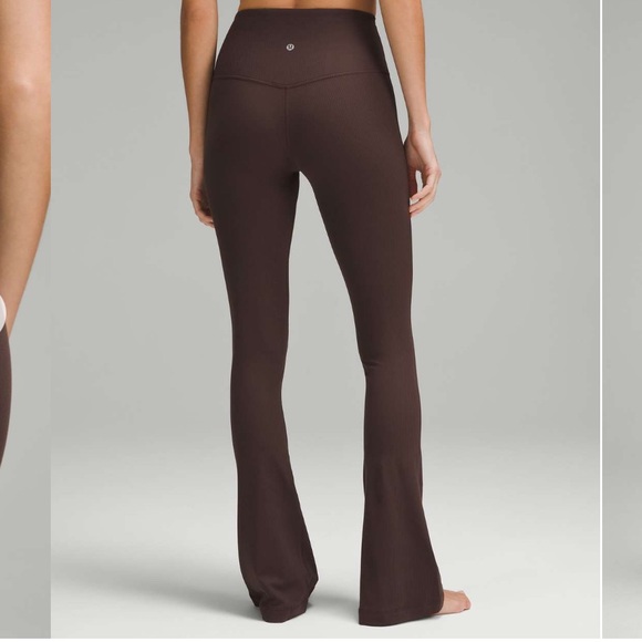 lululemon athletica Pants - LULULEMON Align High-Rise Ribbed Mini-Flared Pant- 8